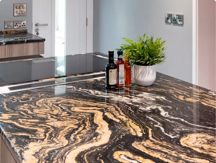 Wood Cabinet Johor Sensa Granite