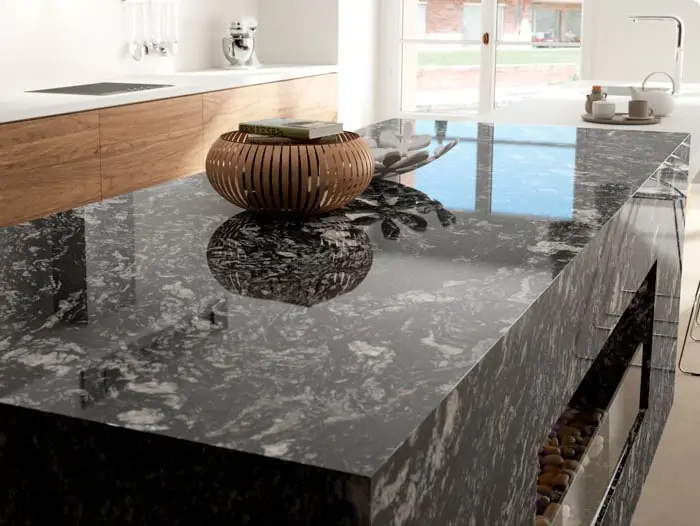 Wood Cabinet Johor Sensa Granite
