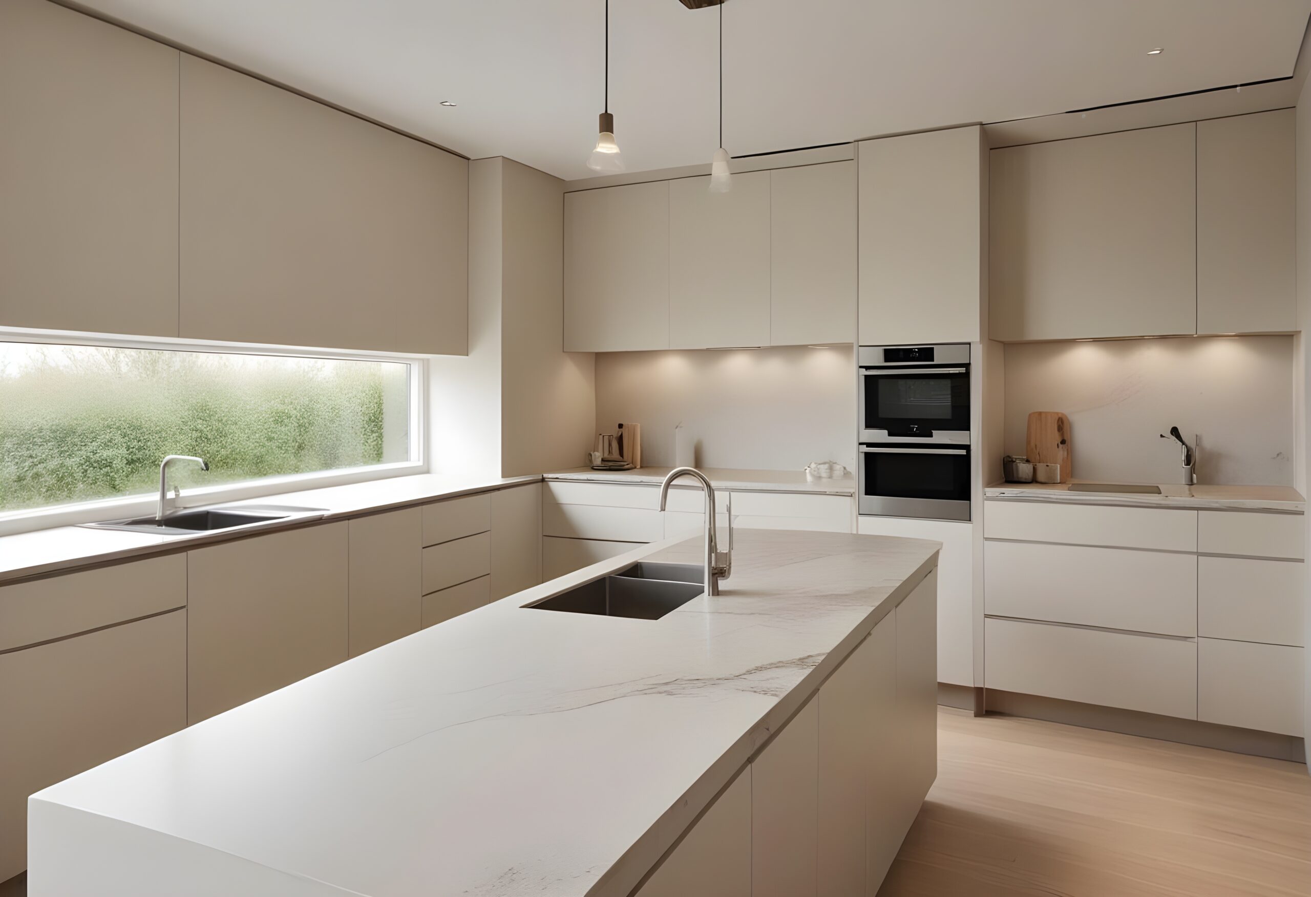 Wood Cabinet Johor Sintered Stone, Countertops, Kitchen, Interior, Design