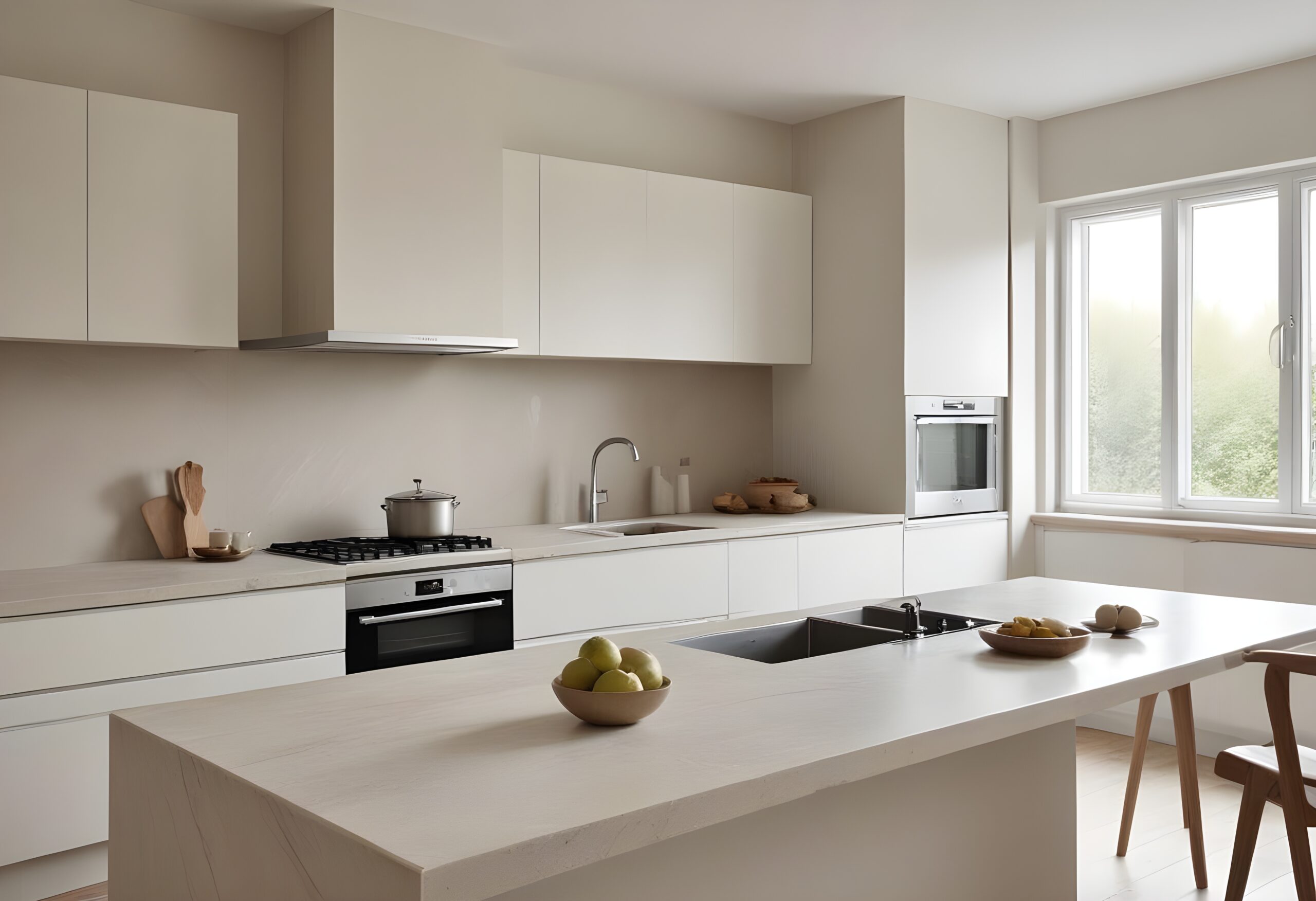 Wood Cabinet Johor Sintered Stone, Countertops, Kitchen, Interior, Design