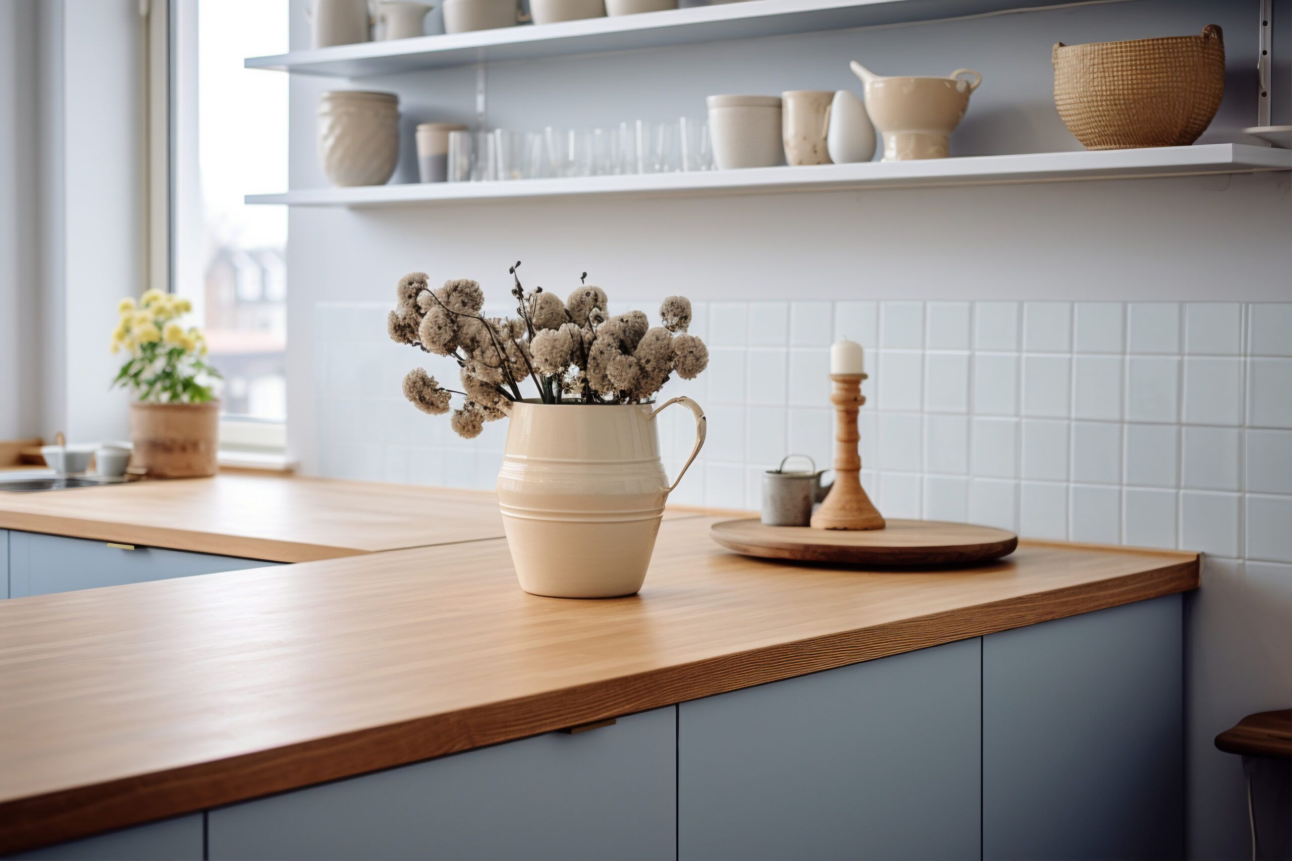 Wood Cabinet Johor Economical Countertop Choices, Kitchen, Interior, Decor