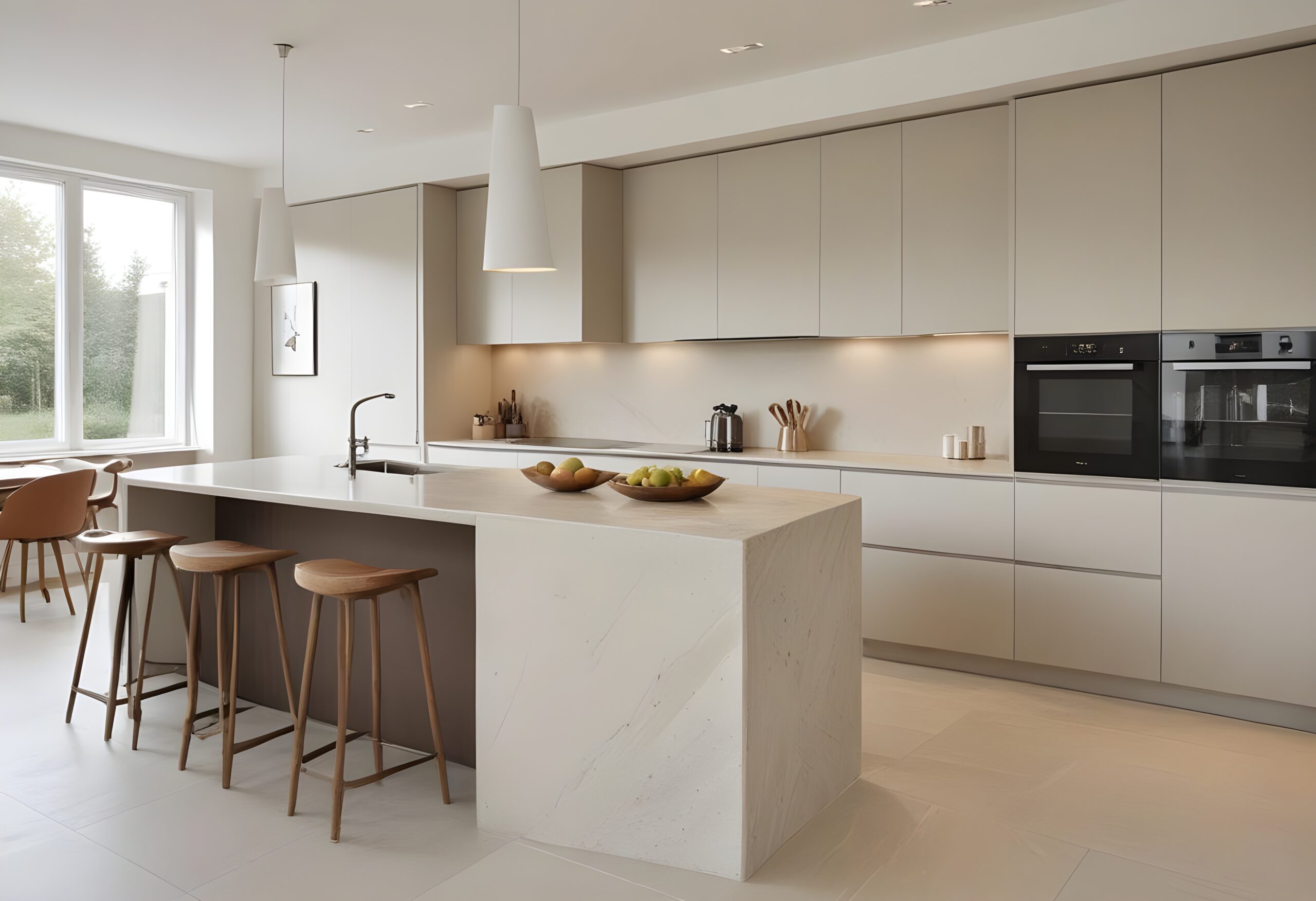 Wood Cabinet Johor Sintered Stone, Countertops, Kitchen, Interior, Design