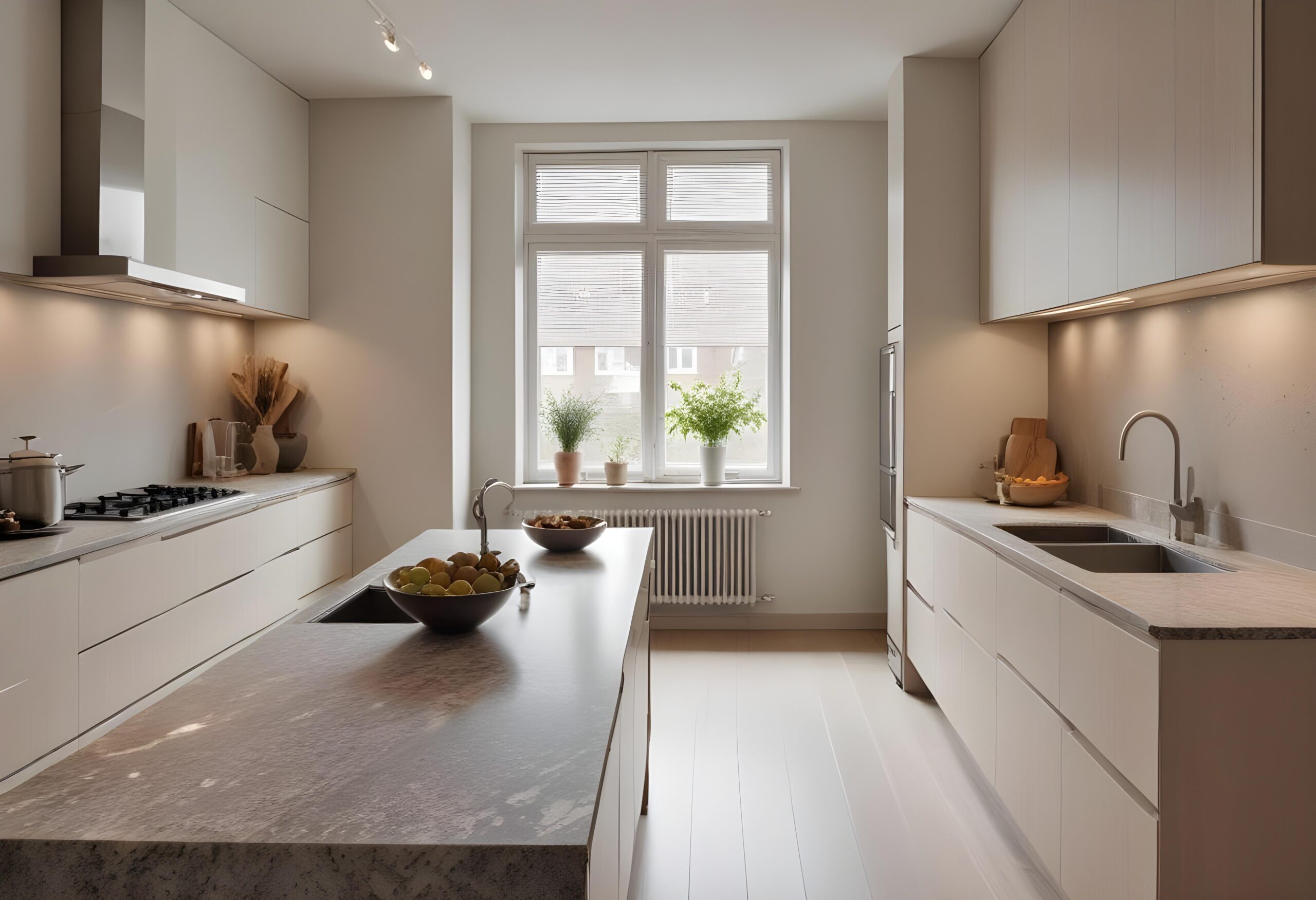 Granite Countertops, Kitchen, Interior, Space, Decor, Set-Up