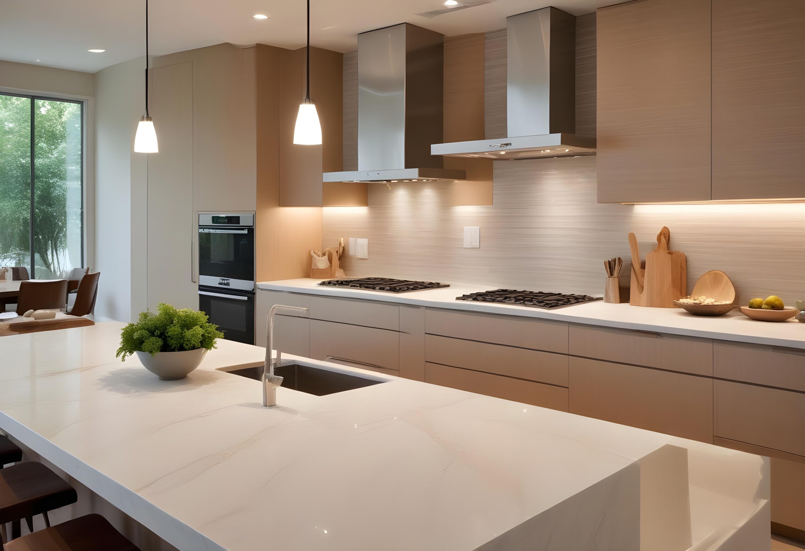 Wood Cabinet Johor Countertop Hacks, Kitchen, Home, Clean, Functional, Efficiency