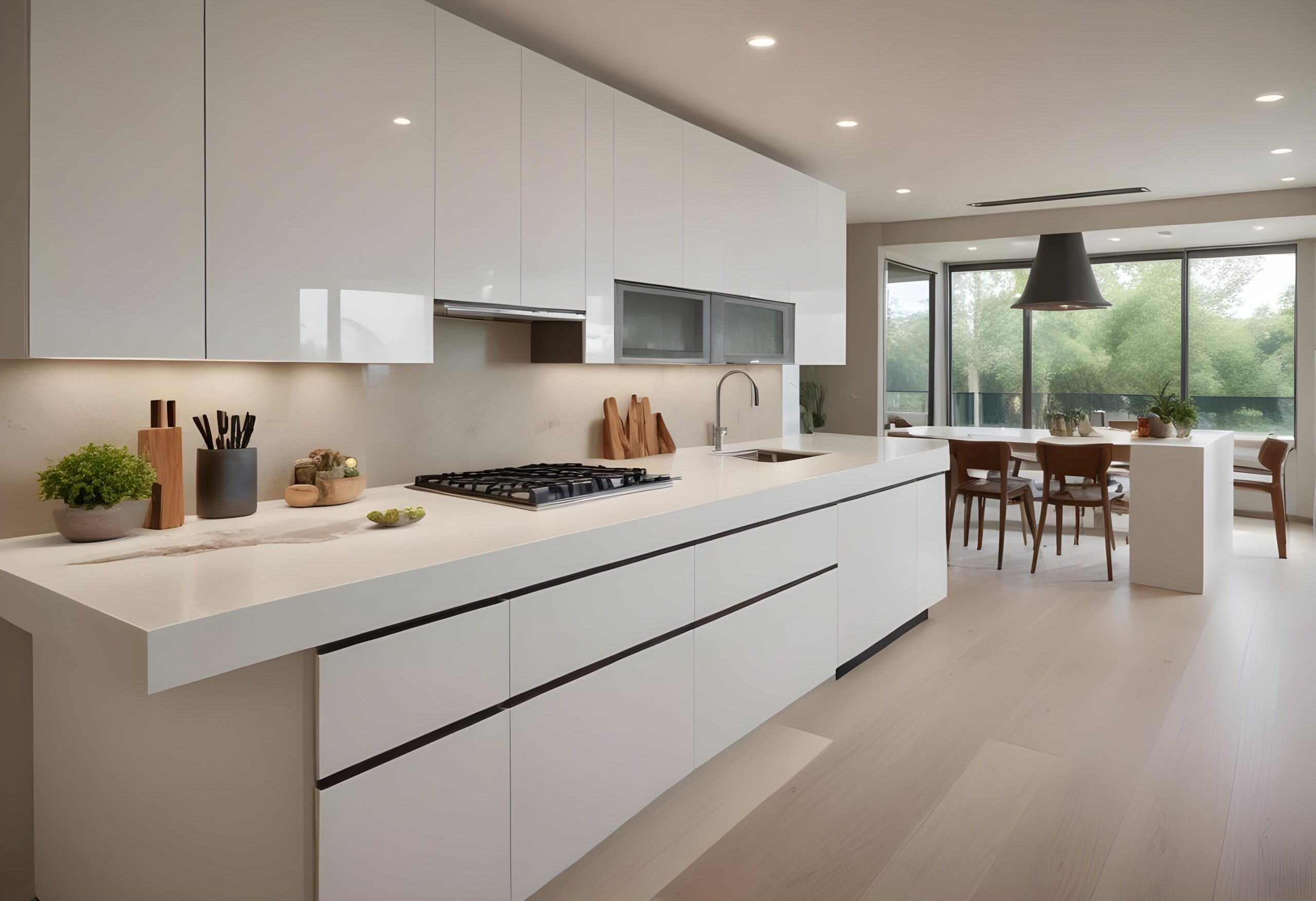 Wood Cabinet Johor Choosing Countertops, Kitchen, Space, Interior, Aesthetics, Functionality