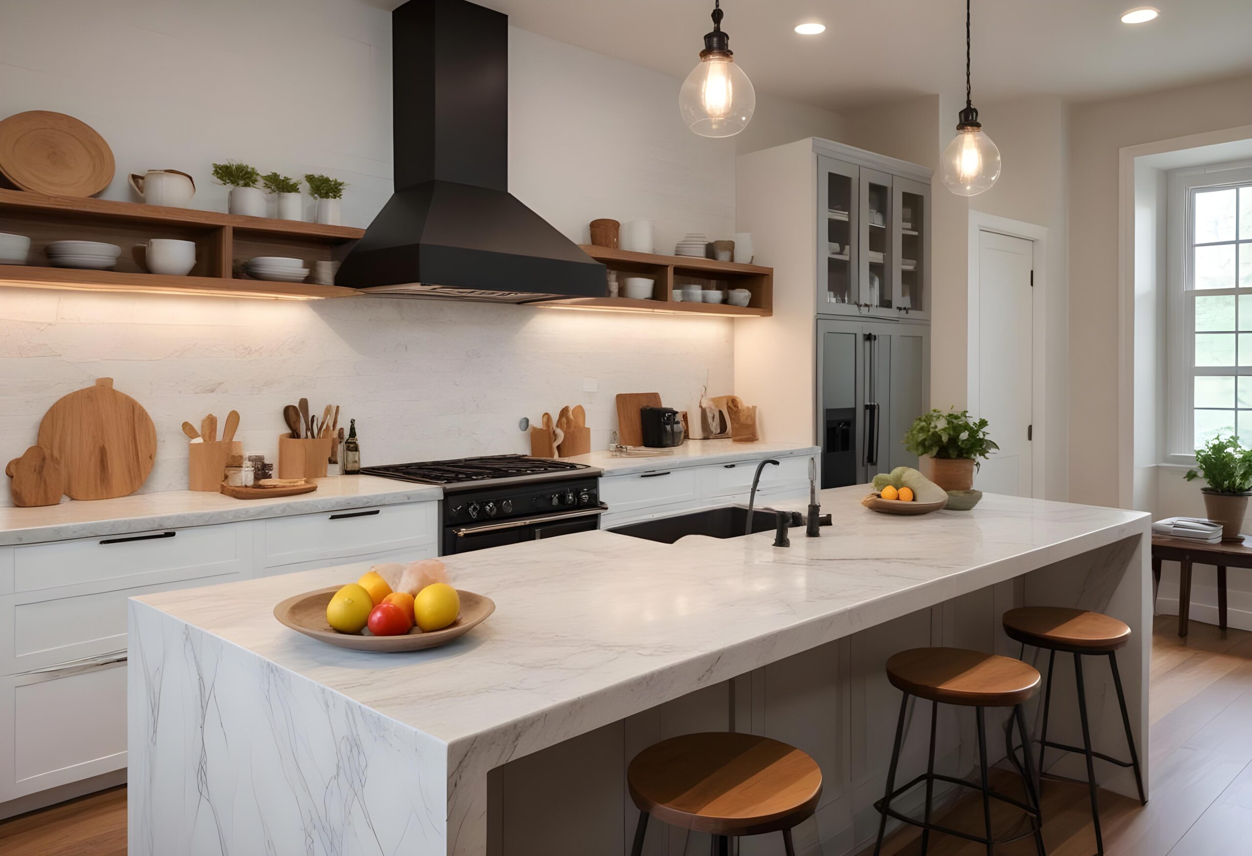 Wood Cabinet Johor Pristine Countertops, Kitchen Space, Home, Decor, Interior