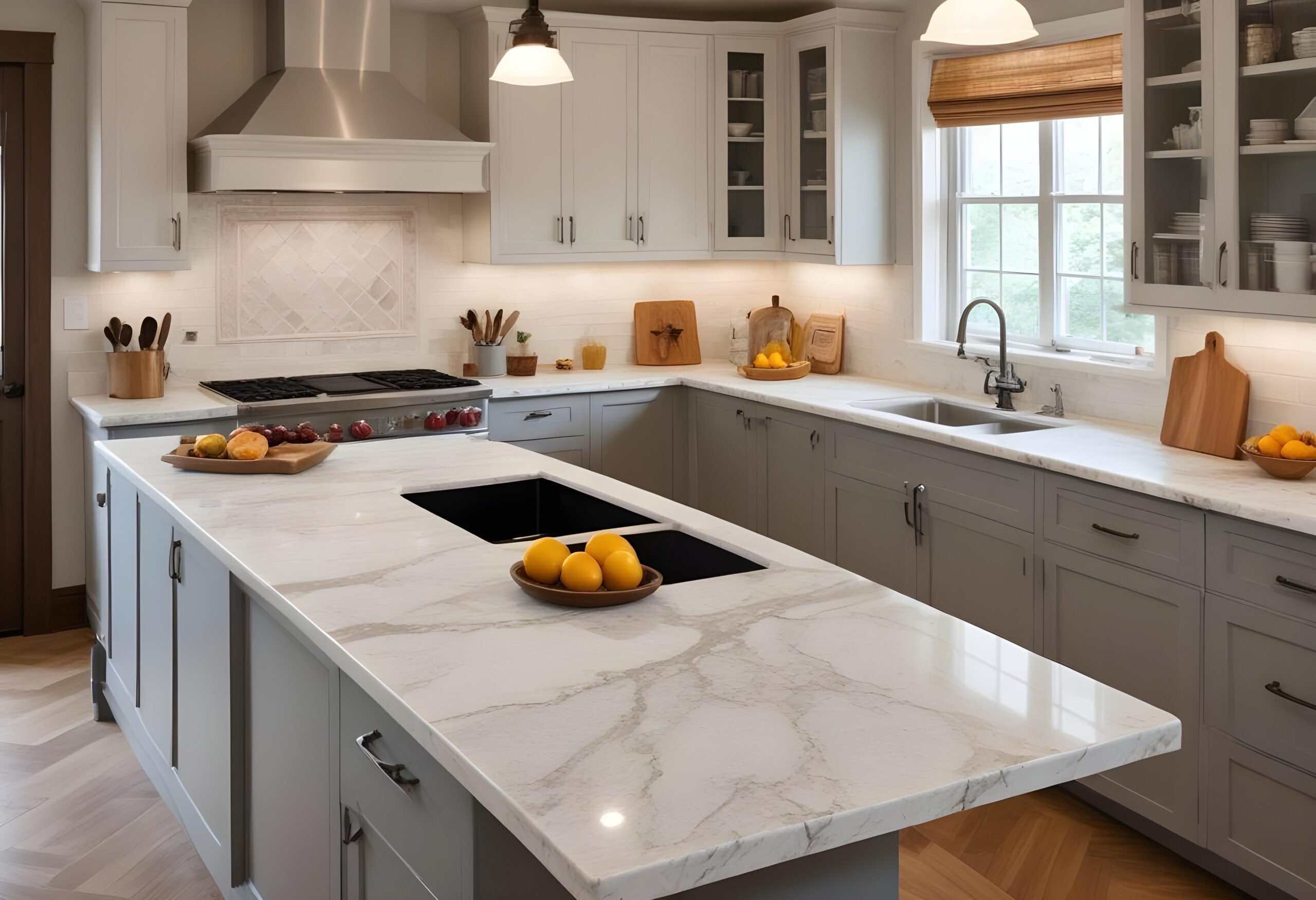 Wood Cabinet Johor Pristine Countertops, Kitchen Space, Home, Decor, Interior