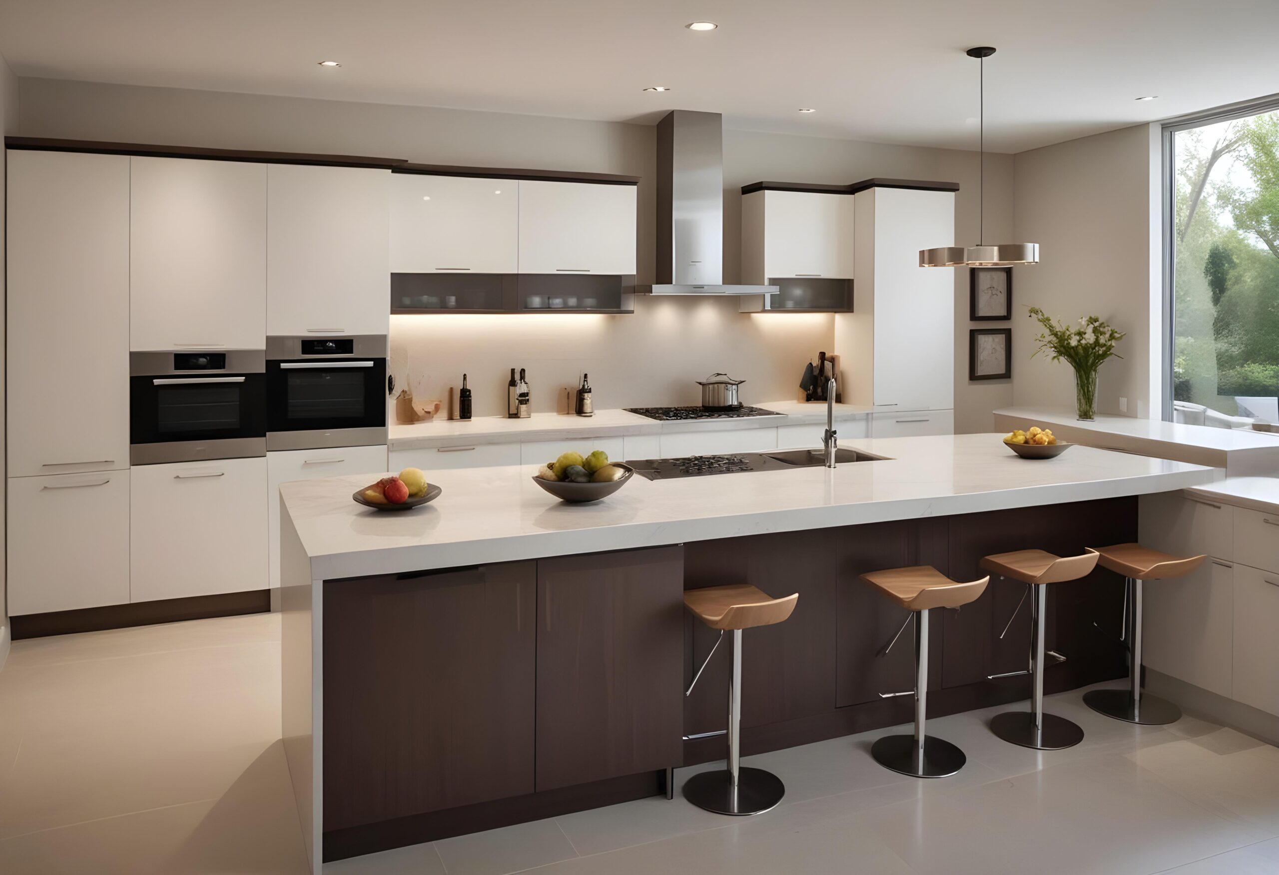 Wood Cabinet Johor Choosing Countertops, Kitchen, Space, Interior, Aesthetics, Functionality