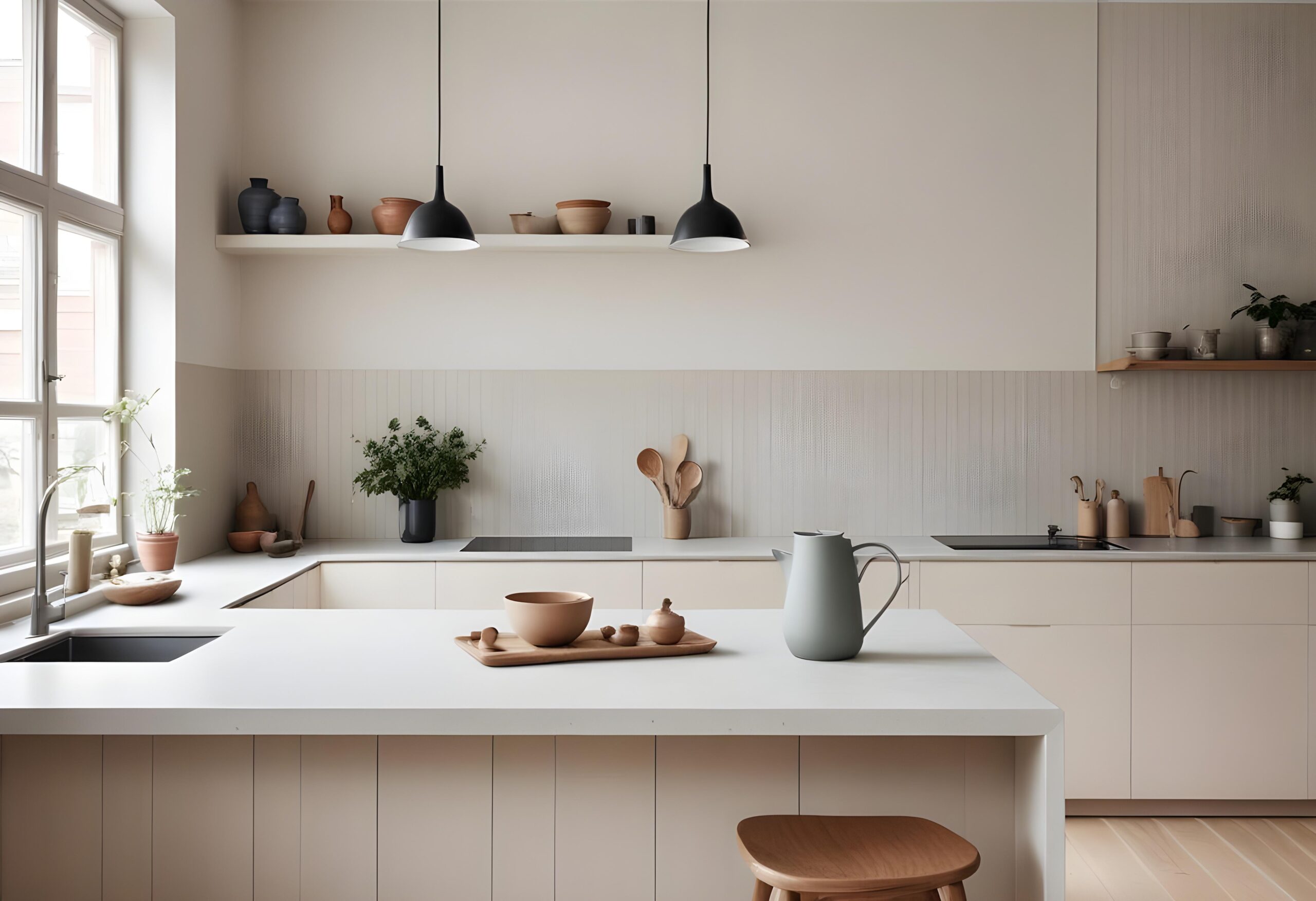 Wood Cabinet Johor Installing Countertops, Processes, Procedure, Seamless