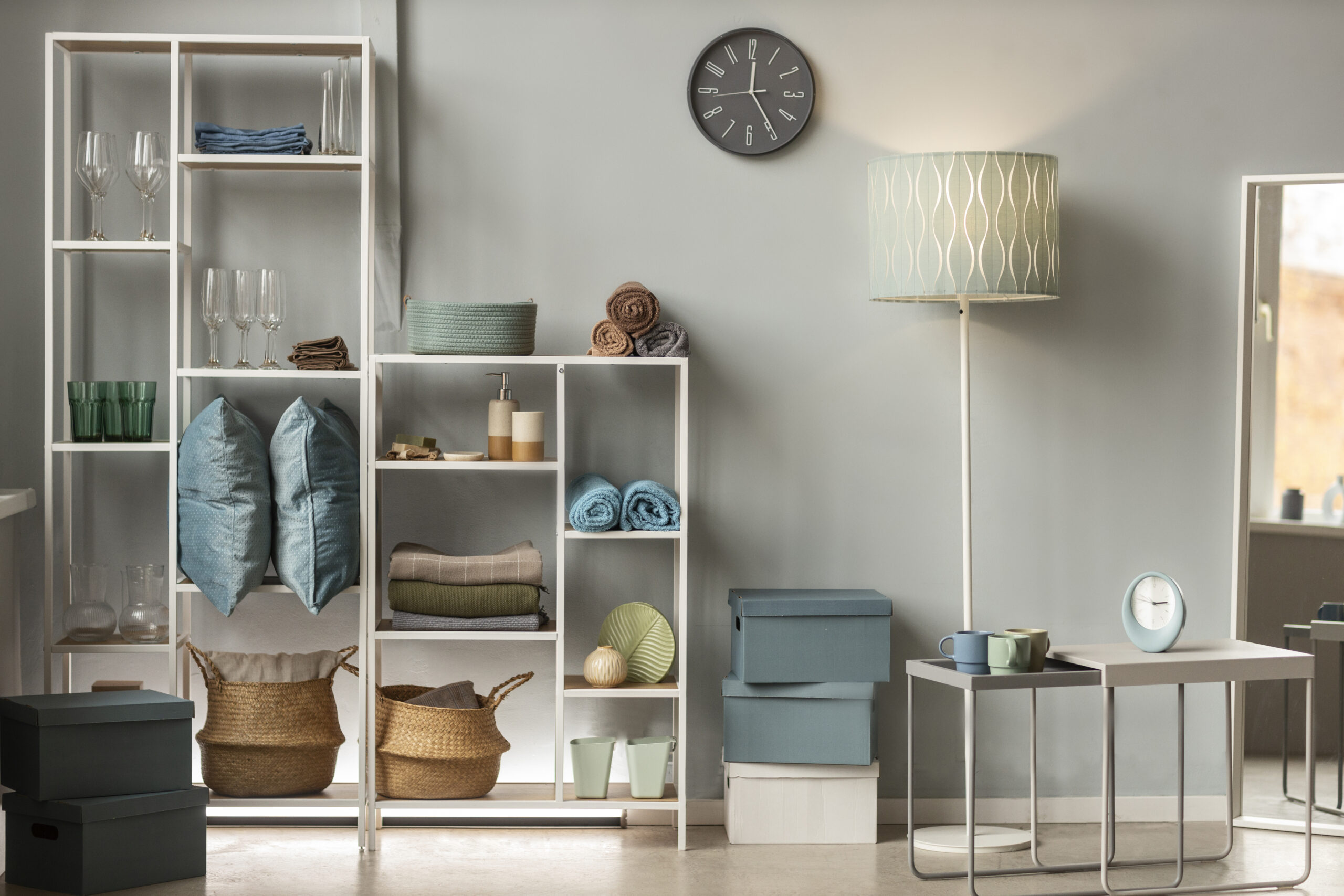 Wood Cabinet Johor Sharing Wardrobe Space, Neat, Clean, Home