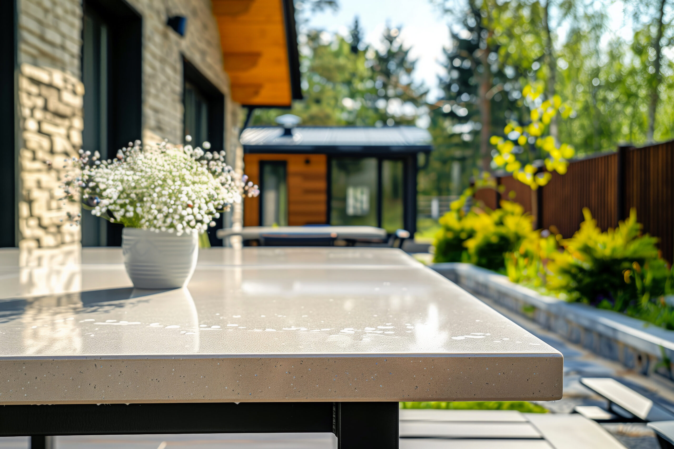 Wood Cabinet Johor Countertop For Outdoors, Kitchen, Space