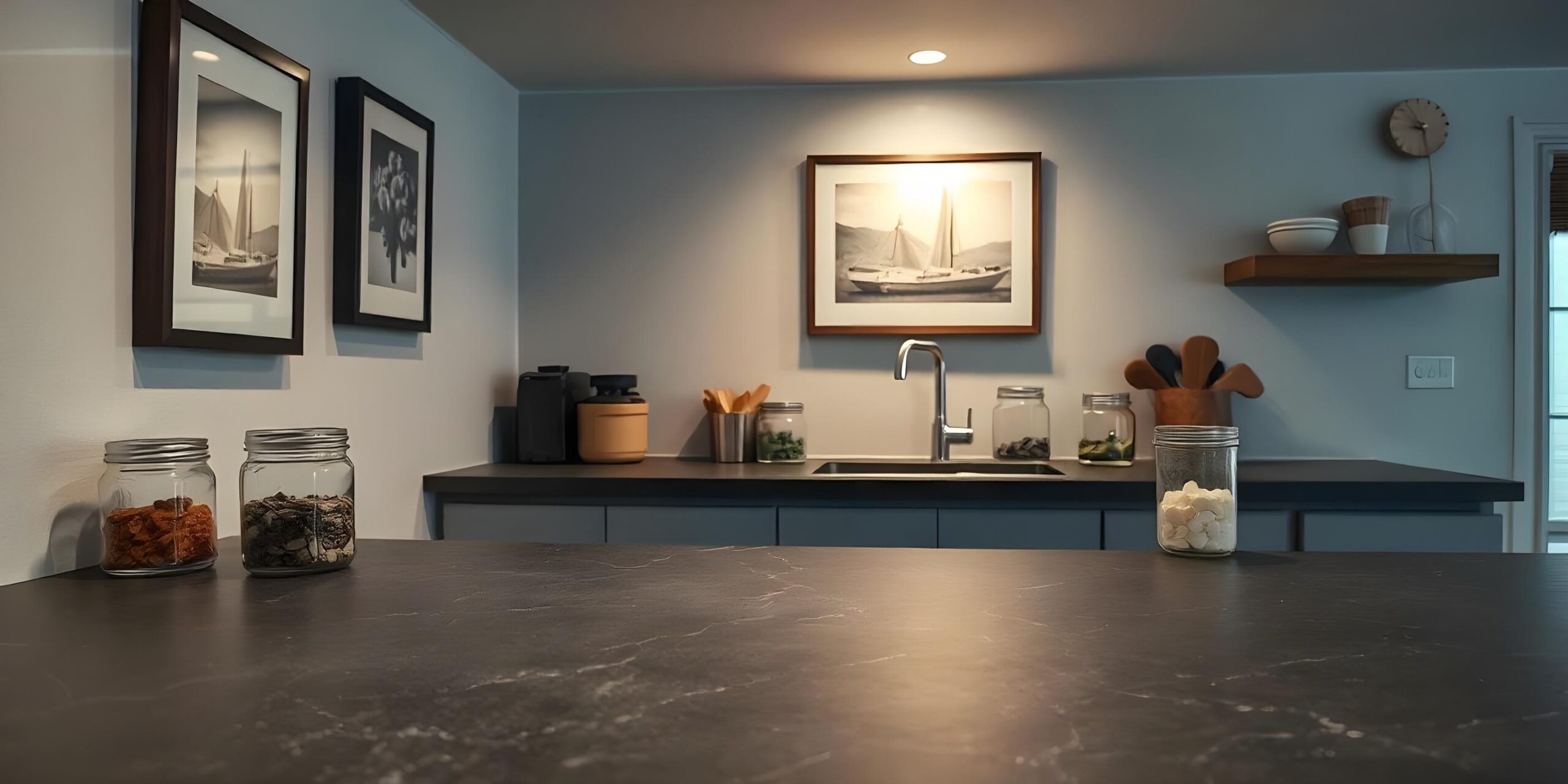 Wood Cabinet Johor Countertop Couture, Countertop Design Ideas, Stylish Kitchen Countertops