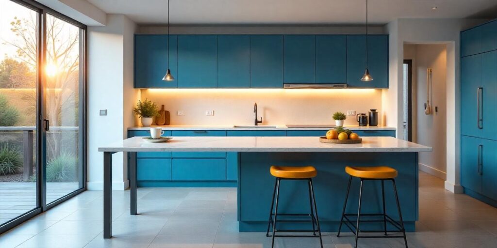 Design For Large Kitchens, Large Kitchen Tips, Design Tips For Kitchens