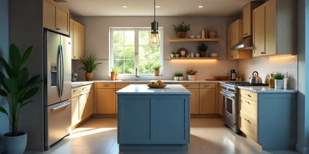 Efficiency Meets Elegance, Efficient Kitchen, Kitchen Space Planning