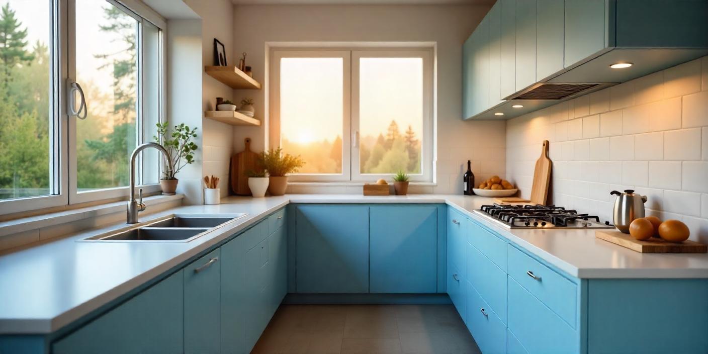 The Tranquil Kitchen, creating a peaceful kitchen, calm home kitchen