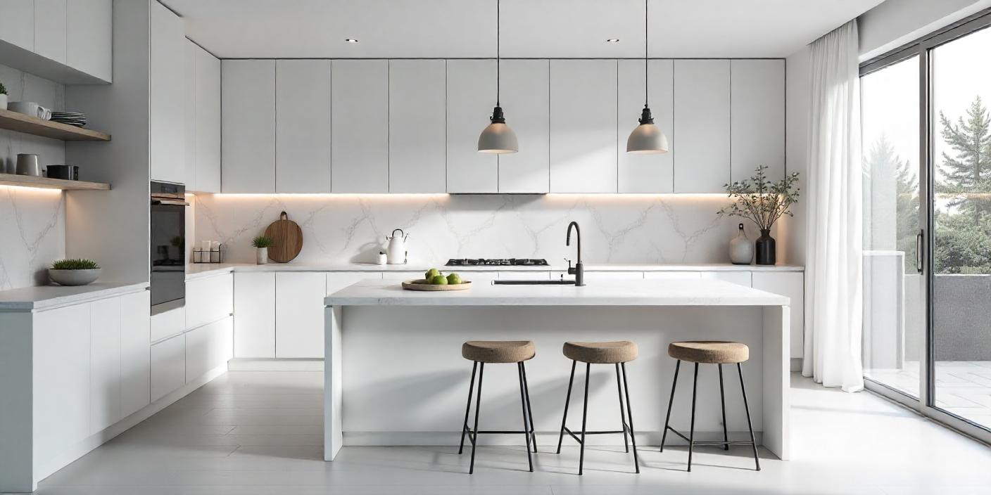 Wood Cabinet Johor Key Countertop Characteristics, Kitchen Countertop Tips, Kitchen Countertop Advice, Home Kitchen Countertops
