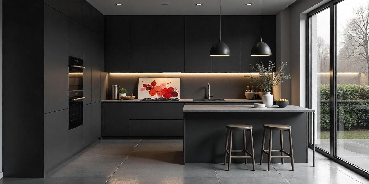 Modern Cabinets, kitchen cabinets, good kitchen atmosphere, kitchen cabinets for home