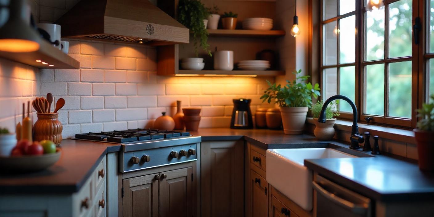 Clever Kitchen Illusions, Kitchen Tips, Kitchen Space Tips