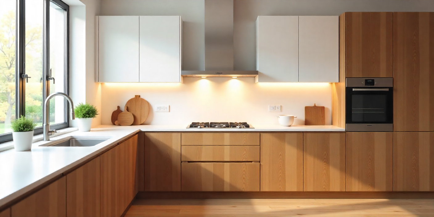 Modern Cabinets, Kitchen Cabinets, Home Kitchen Materials, Kitchen Material Tips, Kitchen Design
