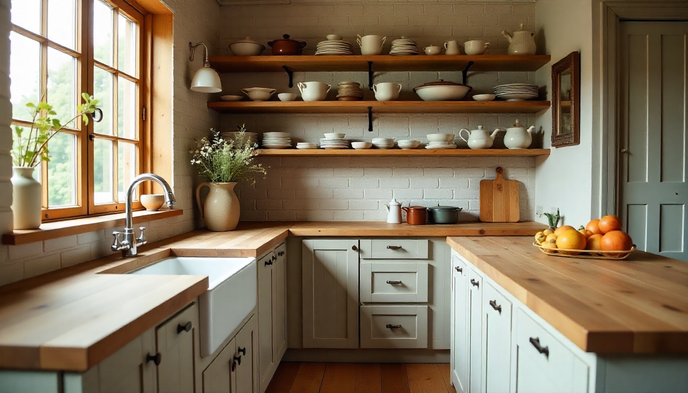 Wood Cabinet Johor Achieve A Unified Look, Cohesive Kitchen, Unified Kitchen, Neat And Tidy Kitchen, Coherent Kitchen