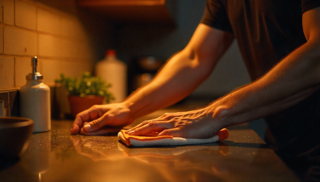 Countertop Cleaning Mistakes, countertop care tips, wrong countertop practices, bad countertop habits