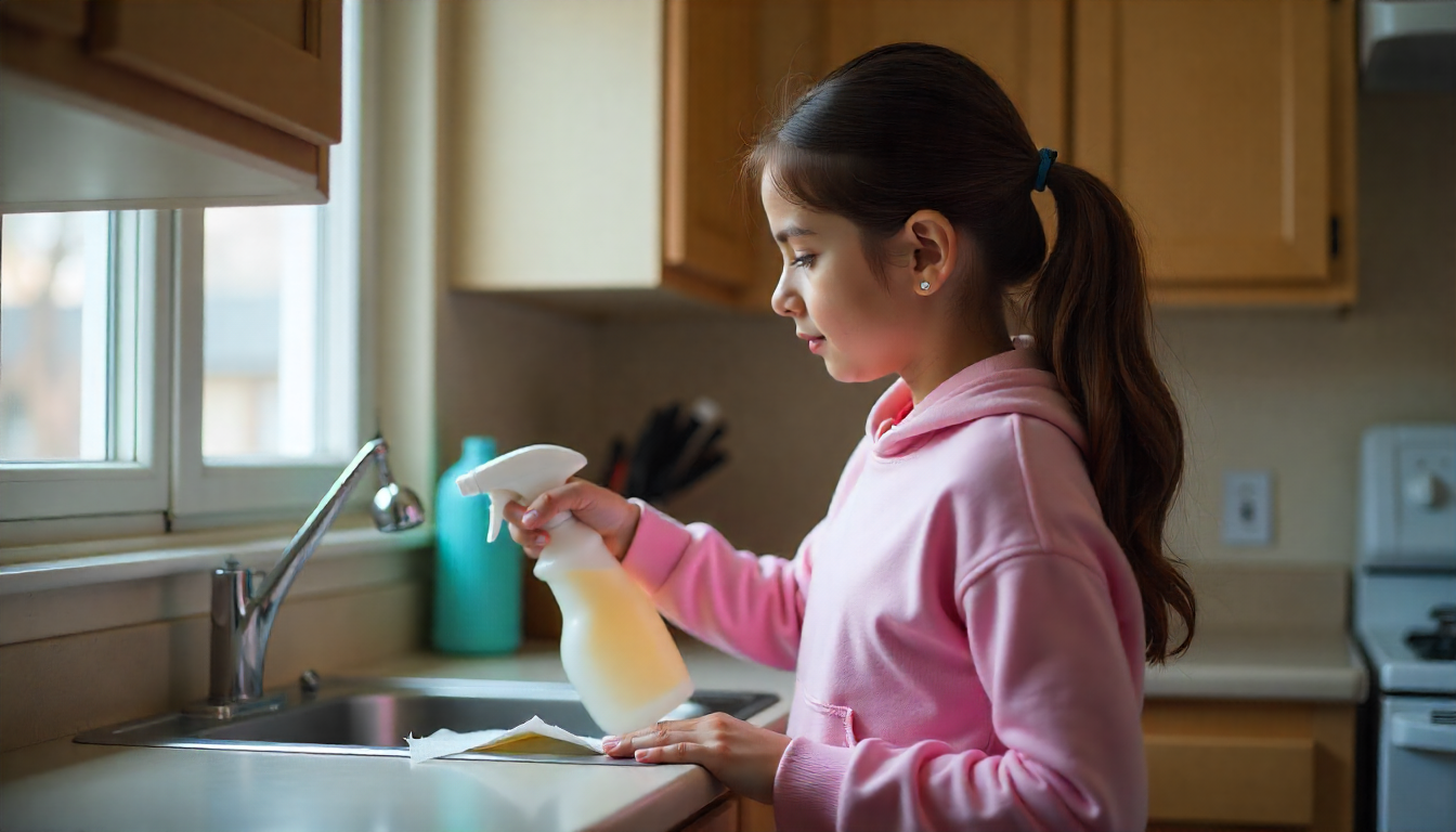 Cleaning Mistakes, kitchen countertop, countertop mess, cleaning countertops, dirty countertops