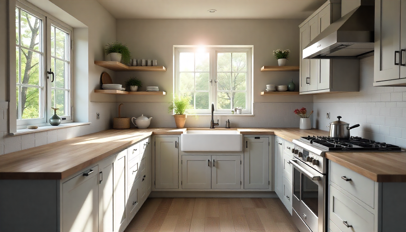 The Cohesive Kitchen, seamless kitchen, clean kitchen, neat kitchen, kitchen design, kitchen decor