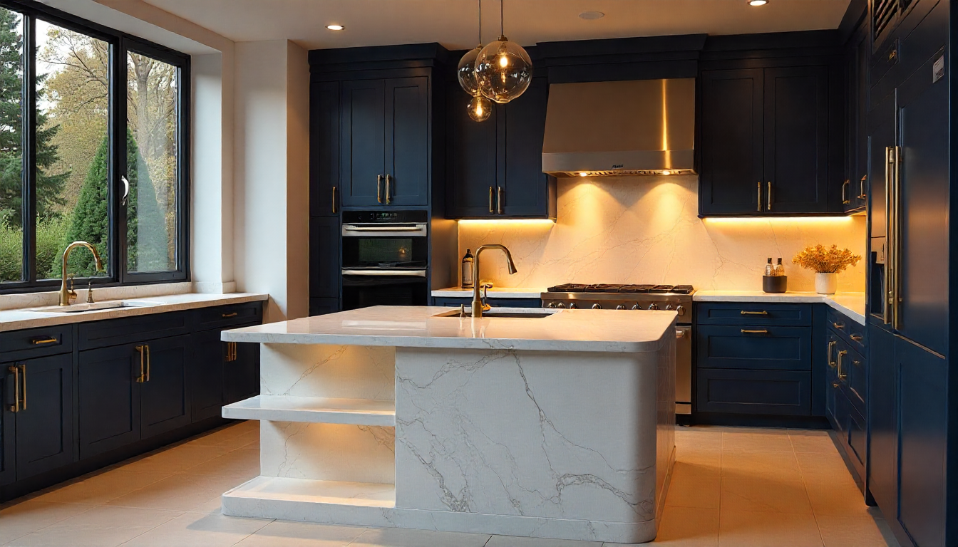 Wood Cabinet Johor Benefits Of Quartz Worktops, Quartz Worktops, Quartz Countertops, Kitchen Countertops, Home Kitchen Countertops, Countertop Materials