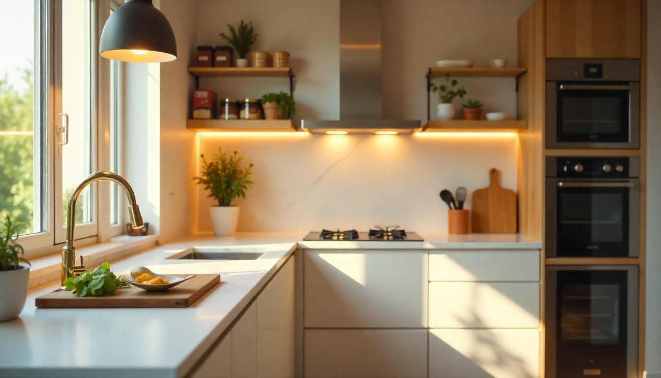 Wood Cabinet Johor Declutter Your Kitchen Counters, Clean Kitchen Countertops, Kitchen Countertops, Home Kitchen Countertops