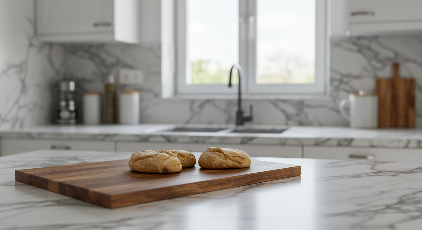 Wood Cabinet Johor Marble Countertops, Kitchen Countertops, Countertop Materials, Countertop Choices, Materials For Countertops, Home Kitchen Countertops