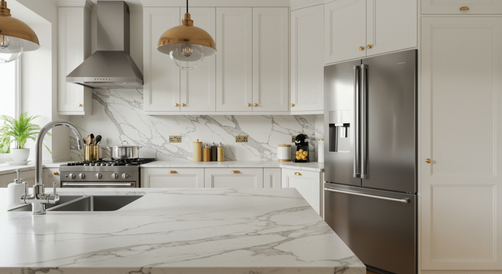 Marble Countertops, kitchen countertops, countertop materials, countertop choices, materials for countertops, home kitchen countertops
