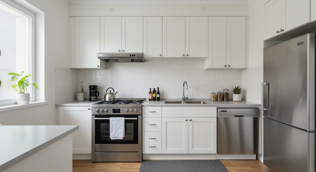 Beautiful Modern Kitchen, Modern Kitchen, Beautiful Kitchen, Kitchen Countertop, Kitchen Cabinet, Kitchen Design