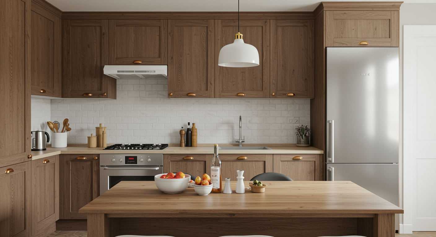 Wood Cabinet Johor Countertop Material Mistakes, Kitchen Countertops, Countertop Materials, Home Kitchen Countertops, Countertops For Home Kitchens, Countertop Mistakes, Countertop Planning