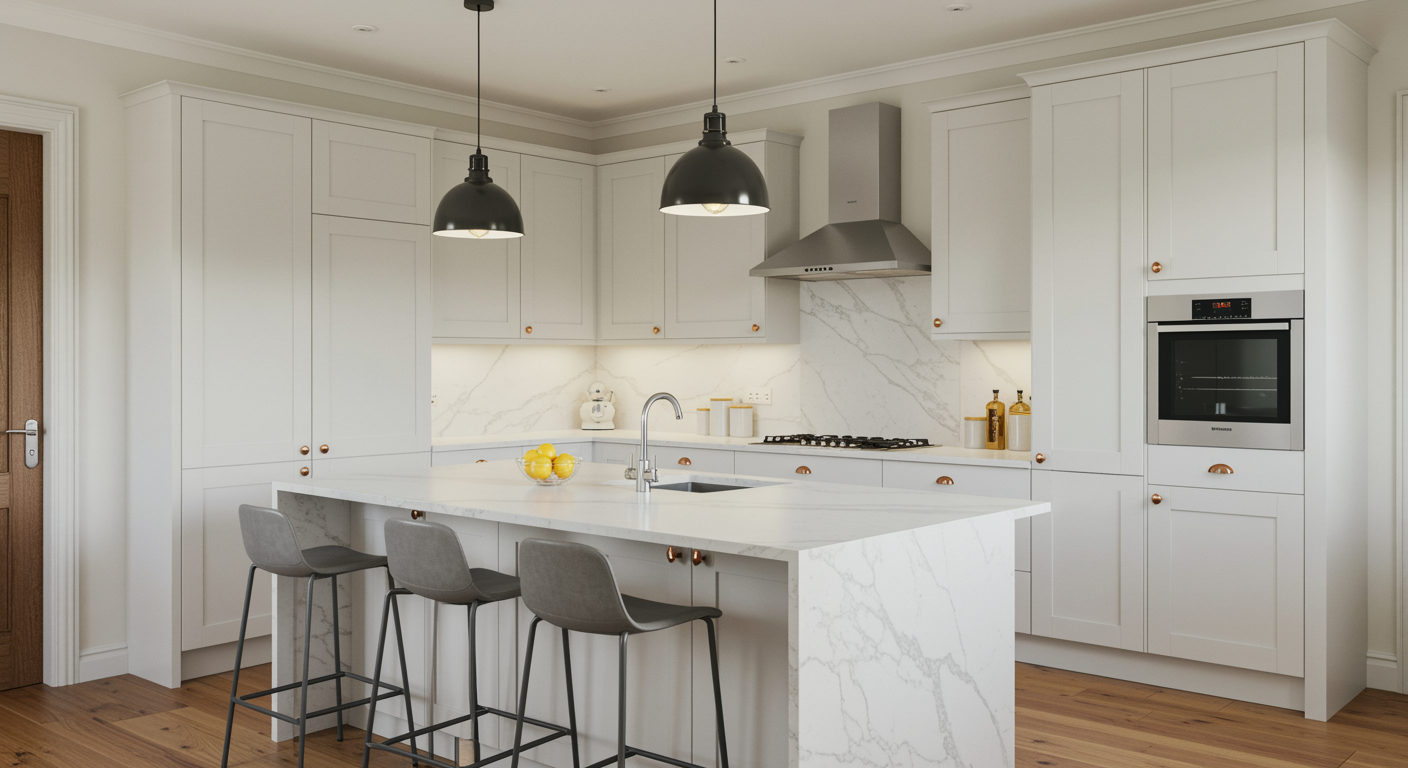 Modern Kitchen Makeovers, Kitchen Makeover, Modern Kitchens, Home Kitchen, Kitchen Design, Home Kitchen Aesthetics, Kitchen Planning