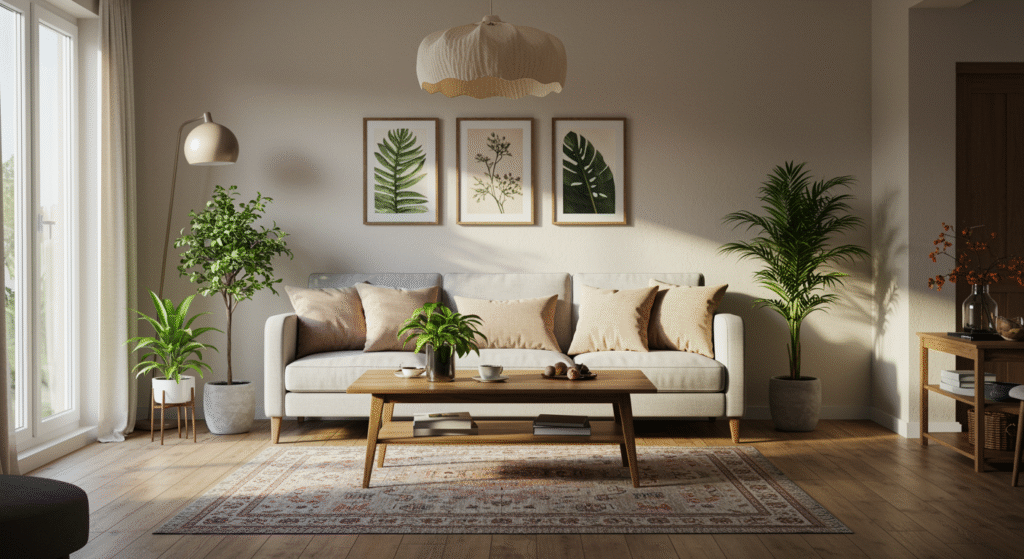 Designing An Airy Living Room, Home Living Room, Living Room Design, Living Room Planning, Plan Your Living Room, Aesthetic Living Room, Spacious Living Room