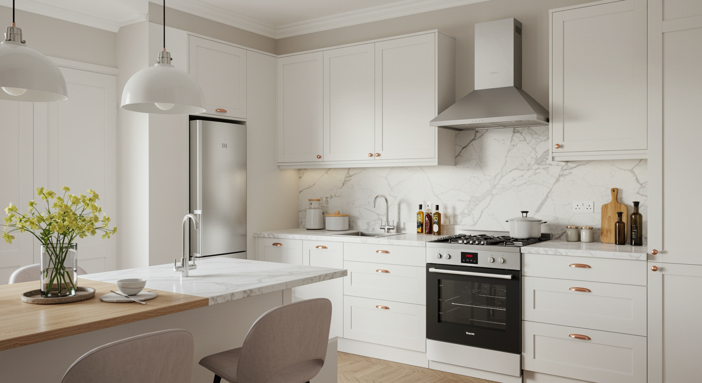 Small And Commodious Kitchen, Small Kitchen Design, Small Kitchen Planning, Small Kitchen Design Tips, Home Small Kitchen, Planning Small Kitchens, Designing Small Kitchens