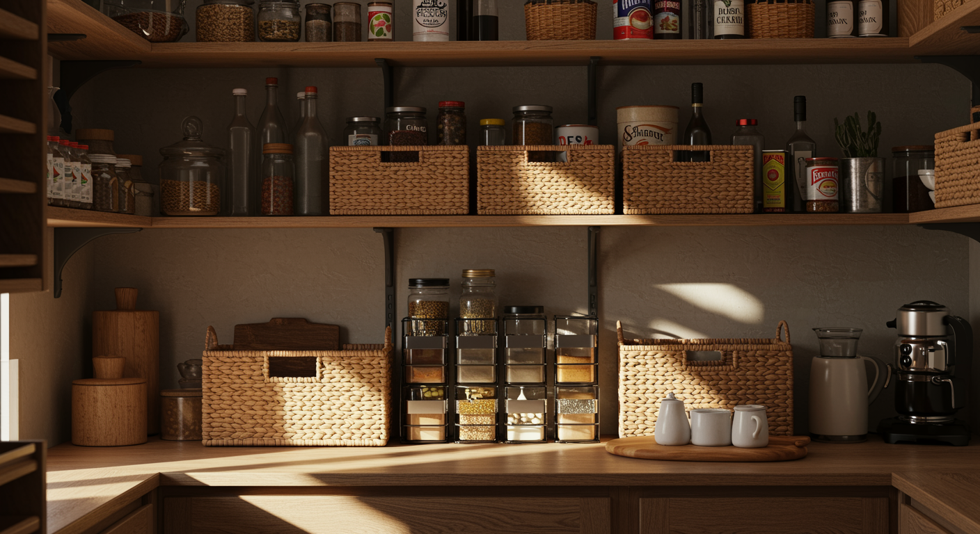 Kitchen Pantry Perfection, kitchen pantry, kitchen pantry tips, kitchen pantry arrangement, home kitchen pantry, pantry kitchen arrangement