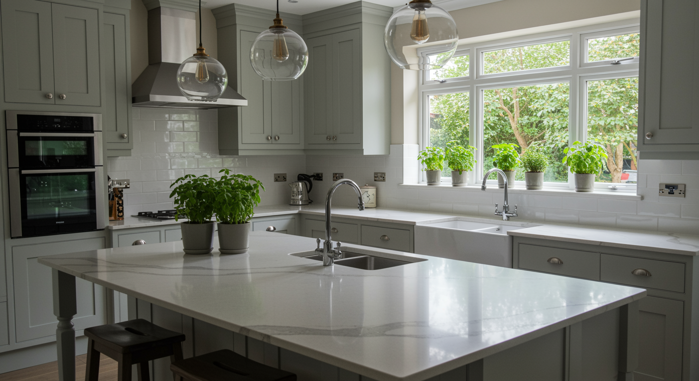 Wood Cabinet Johor Kitchen Commanding Presence, Large Kitchen, Large Kitchen Design, Home Kitchen Size, Large Kitchen Design Tips, Home Kitchen Design Tips, Big Kitchen Planning, Large Kitchen Planning, Designing Large Kitchens