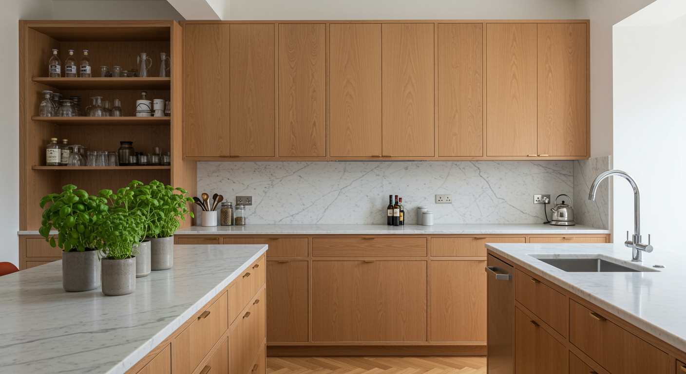 Kitchen Visual Symmetries, Kitchen Design, Planning A Kitchen Space, Kitchen Symmetry, Home Kitchen Symmetry, A Kitchen Space Plan, Good Kitchen Planning, Home Kitchen Design, Design Tips For Kitchens