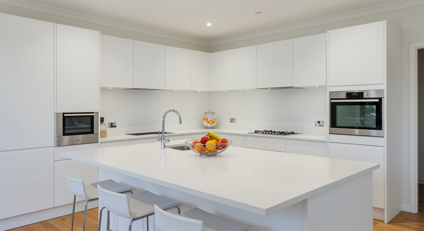 Wood Cabinet Johor Kitchen Commanding Presence, Large Kitchen, Large Kitchen Design, Home Kitchen Size, Large Kitchen Design Tips, Home Kitchen Design Tips, Big Kitchen Planning, Large Kitchen Planning, Designing Large Kitchens