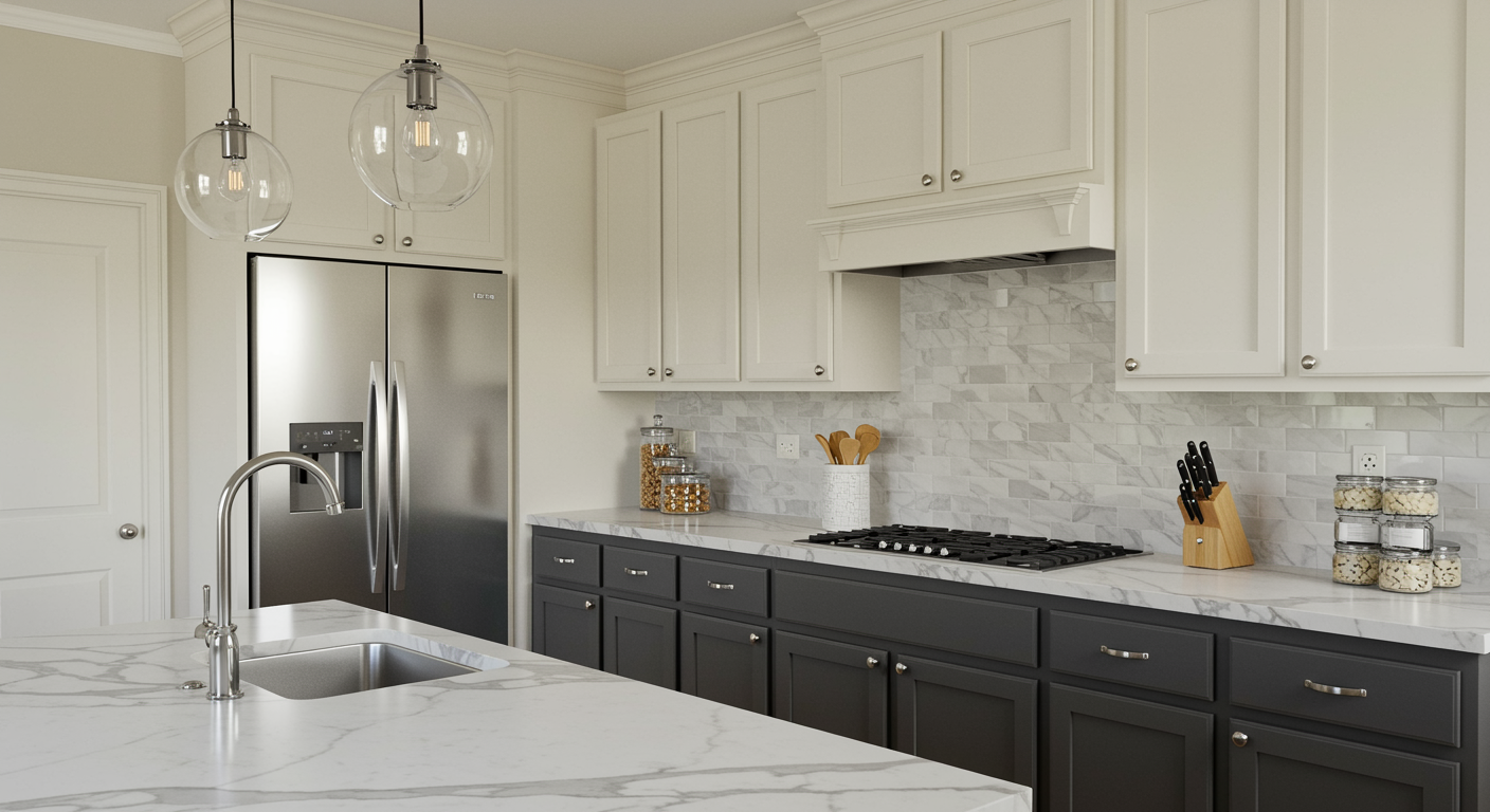 The Zero Stress Kitchen, kitchen space, kitchen planning, kitchen design, a neat kitchen, waterproof kitchen surfaces, kitchen countertops, kitchen countertop choices